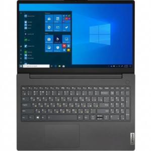 Lenovo Ноутбук 15", Intel Celeron N4500, RAM 8 ГБ, SSD 512 ГБ, Intel UHD Graphics, Windows Pro, черный, Русская раскладка